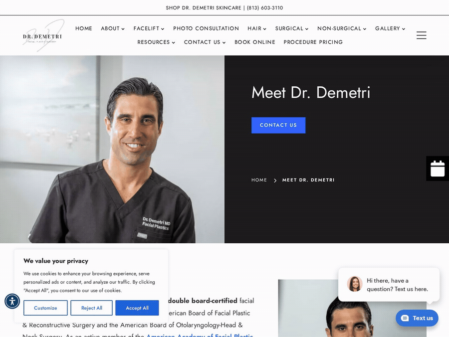 Dr. Demetri Arnaoutakis