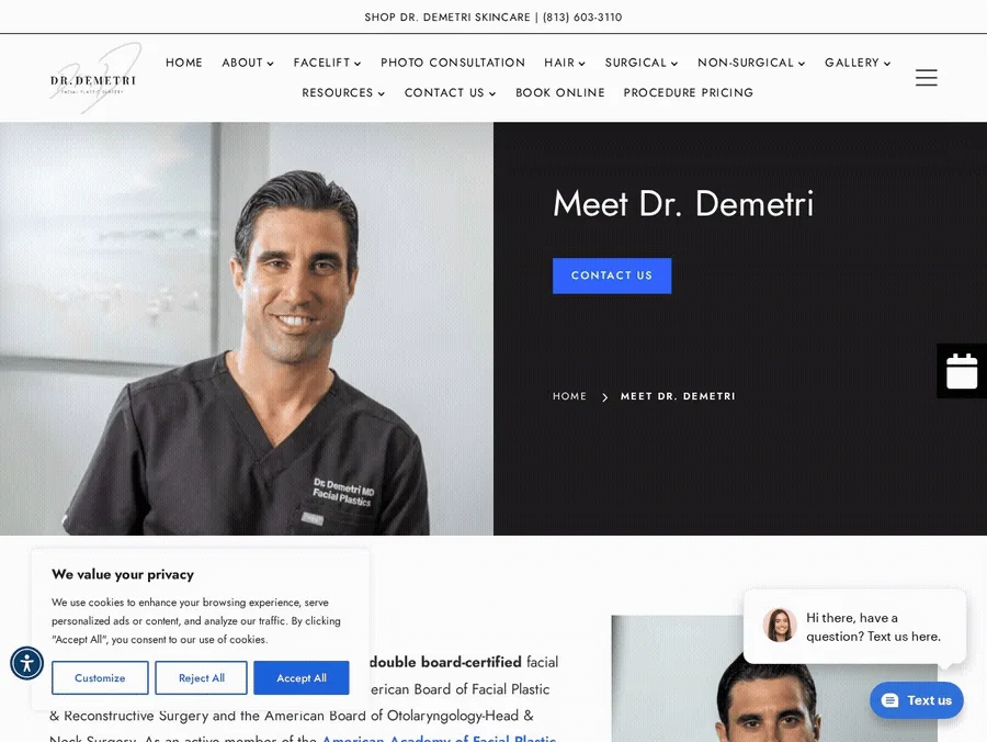 Dr. Demetri Arnaoutakis