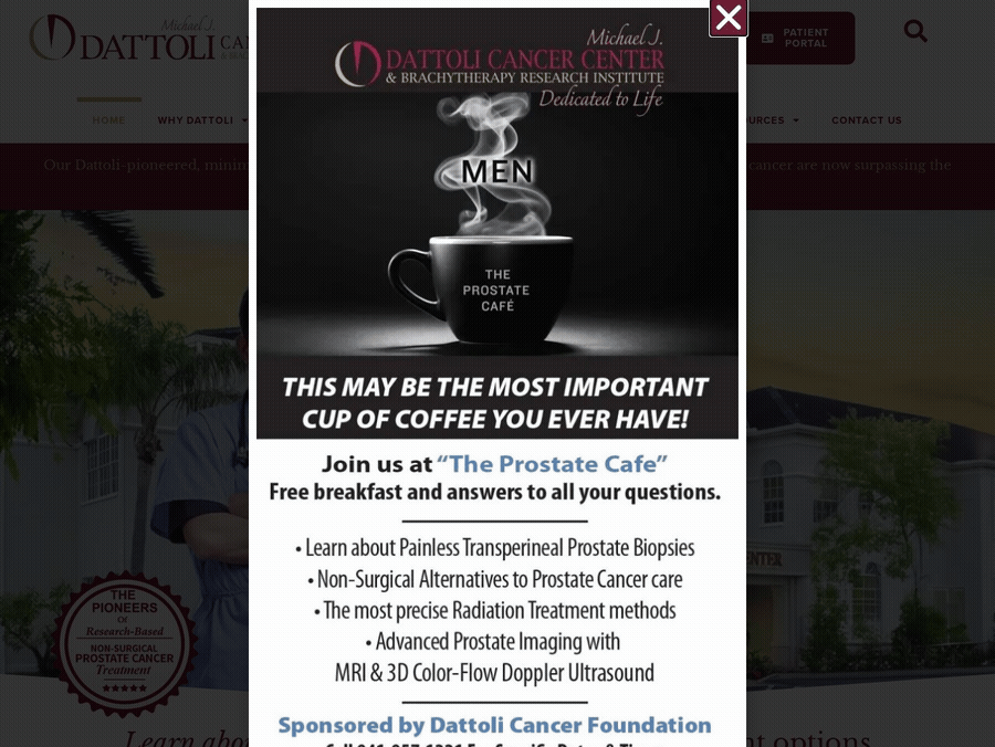 Dr. Michael J. Dattoli — Dattoli Cancer Center & Brachytherapy Research Institute, Sarasota FL