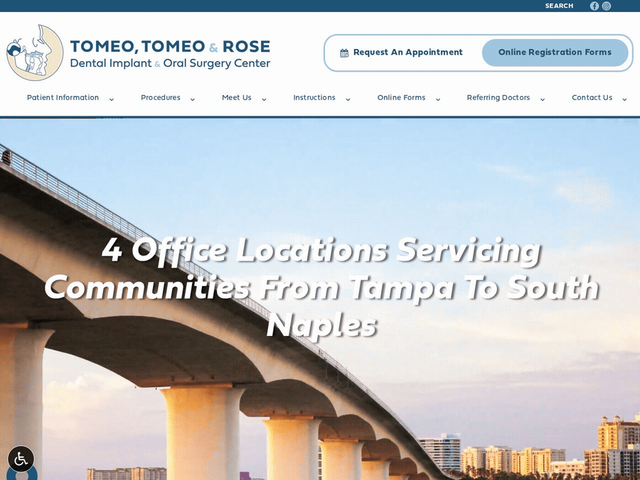 Dr. Charles A. Tomeo — Charles Tomeo Oral & Maxillofacial Surgery, Bradenton FL