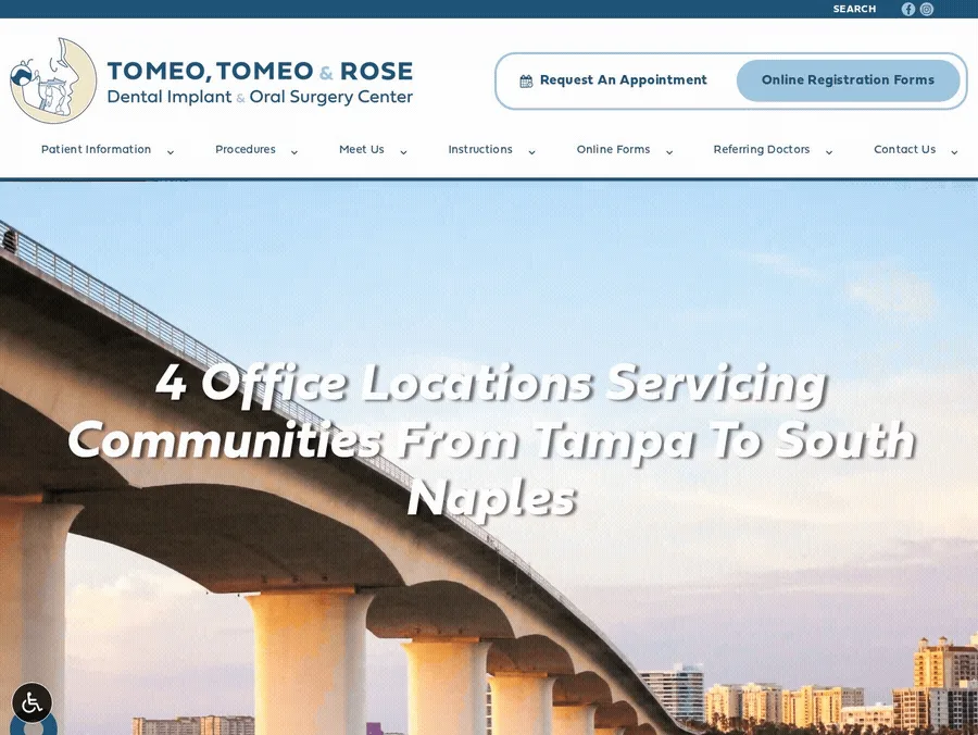 Dr. Charles A. Tomeo — Charles Tomeo Oral & Maxillofacial Surgery, Bradenton FL