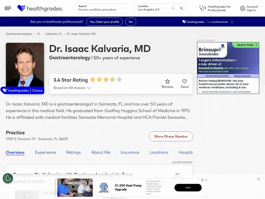 Dr. Isaac Kalvaria