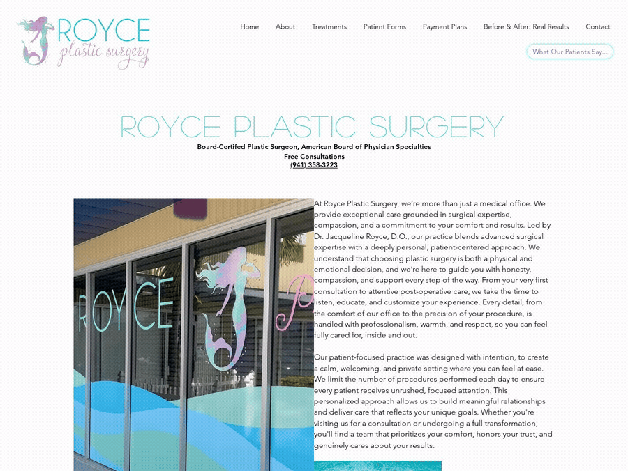 Dr. Jacqueline Royce — Royce Plastic Surgery, Bradenton FL